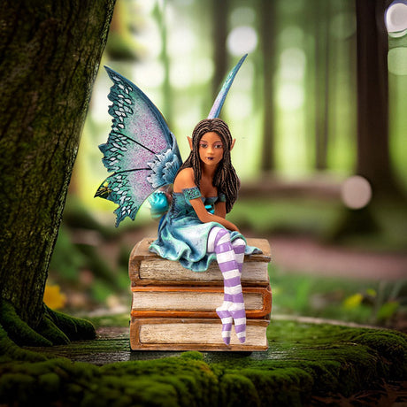 7" Amy Brown Fairy Statue - Book Fairy - Magick Magick.com