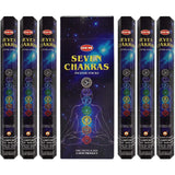 7 Chakras HEM Incense Stick 20 Pack - Magick Magick.com