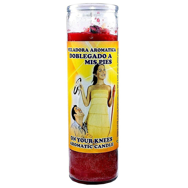 7 Day Brybradan Cocktail Candle - On Your Knees - Magick Magick.com