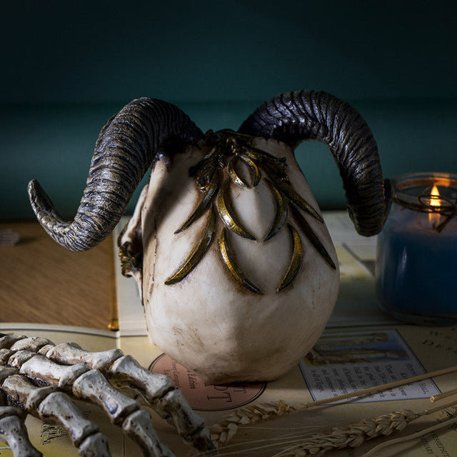7" Diablo Skull Statue - Magick Magick.com