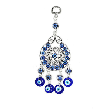 7" Evil Eye Talisman - Mandala with Multi Evil Eye - Magick Magick.com