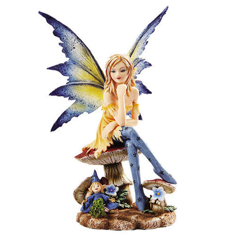 7" Fairy Statue - Magician Faery - Magick Magick.com