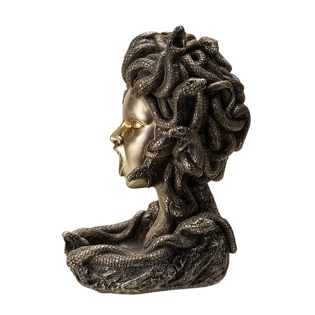 7" Medusa Backflow Incense Burner - Magick Magick.com