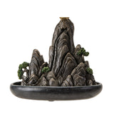 7" Mountain Scene Backflow Incense Burner - Magick Magick.com