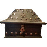 7" x 5" Salem Pentagram Chest - Magick Magick.com