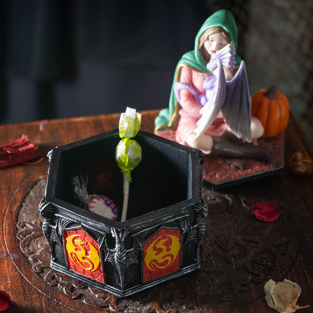 7.25" Anne Stokes Dragon Friendship Fall Display Box - Magick Magick.com