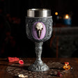 7.25" Chalice / Goblet - Raven Skull - Magick Magick.com