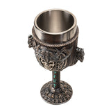 7.25" Chalice / Goblet - Skull Viking - Magick Magick.com