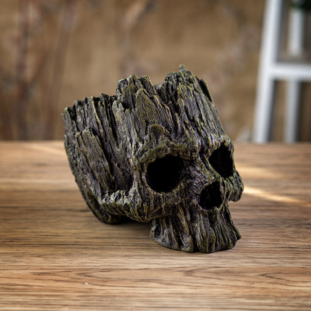 7.3" Tree Skull Planter - Magick Magick.com