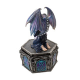 7.5" Anne Stokes Dragon Friendship Spring Display Box - Magick Magick.com