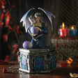 7.5" Anne Stokes Dragon Friendship Spring Display Box - Magick Magick.com