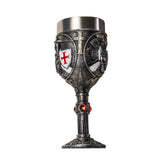 7.6" Chalice / Goblet - Templar Knight - Magick Magick.com