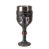 7.6" Chalice / Goblet - Templar Knight - Magick Magick.com