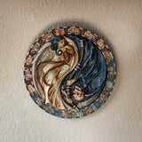 7.6" Versus Doctrinus Wall Plaque - Magick Magick.com