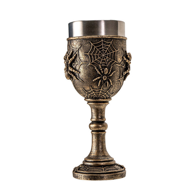 7.8" Chalice / Goblet - Spider - Magick Magick.com