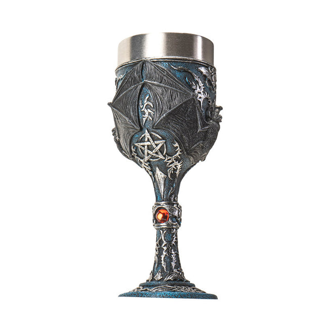 7.8" Chalice / Goblet - Vampire Bat - Magick Magick.com