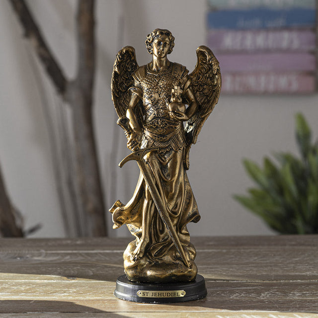 8" Archangel Statue - Jehudiel - Magick Magick.com