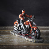 8" Devils Road Motorcycle Biker Statue - Magick Magick.com