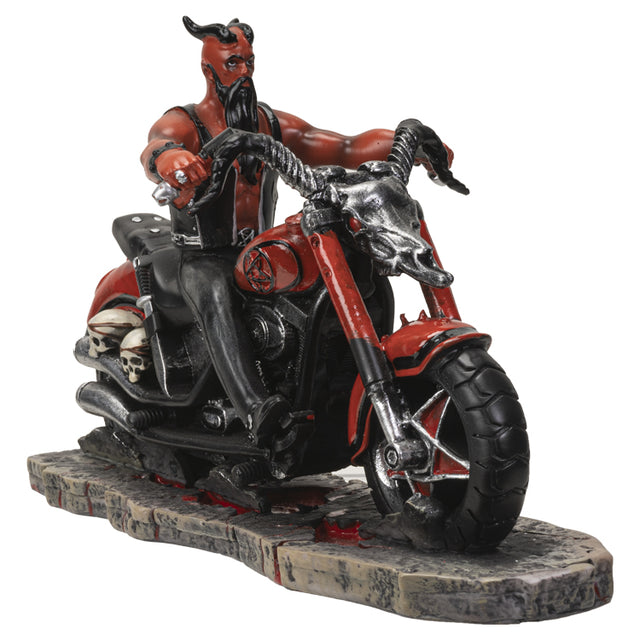 8" Devils Road Motorcycle Biker Statue - Magick Magick.com