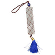 8" Evil Eye Bead with Selenite Wand Hanging Decor - Magick Magick.com