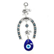 8" Evil Eye Talisman - Elephant Horseshoe with Evil Eye - Magick Magick.com