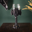 8" Glass Chalice / Goblet - Baphomet - Magick Magick.com