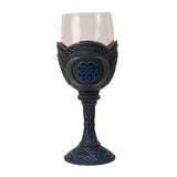 8" Glass Chalice / Goblet - Pentagram - Magick Magick.com