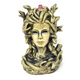 8" Medusa Backflow Cone Incense Burner - Magick Magick.com