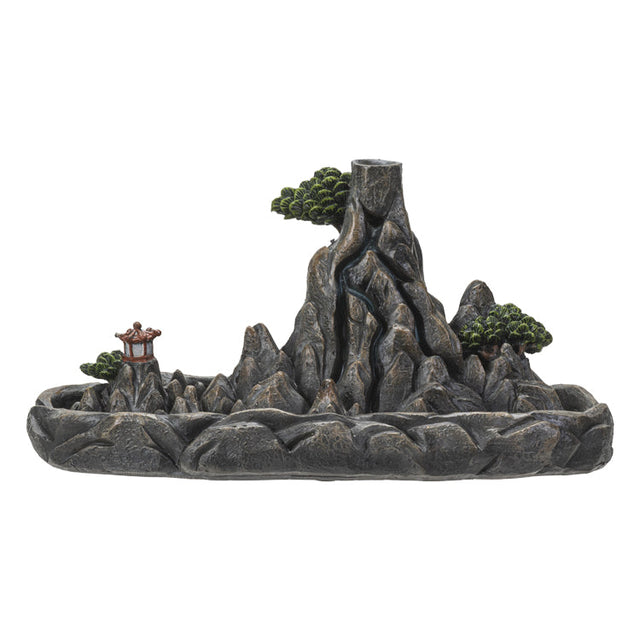 8" Mountain Backflow Incense Burner - Magick Magick.com