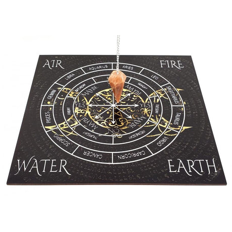 8" Triple Moon Pendulum / Altar Board - Magick Magick.com