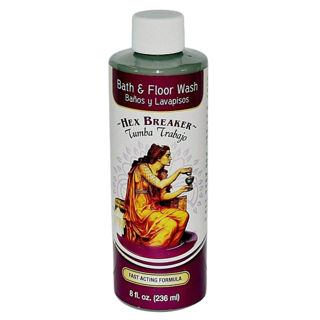 8 oz Aura Bath & Floor Wash - Hex Breaker (Tumba Trabajo) - Magick Magick.com