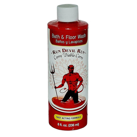 8 oz Aura Bath & Floor Wash - Run Devil Run (Corre Diablo Corre) - Magick Magick.com