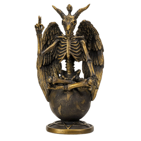 8.25" Baphomet Skeleton Statue - Magick Magick.com