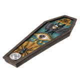 8.5" Gothic Coffin Cone / Stick Incense Burner Holder - Magick Magick.com