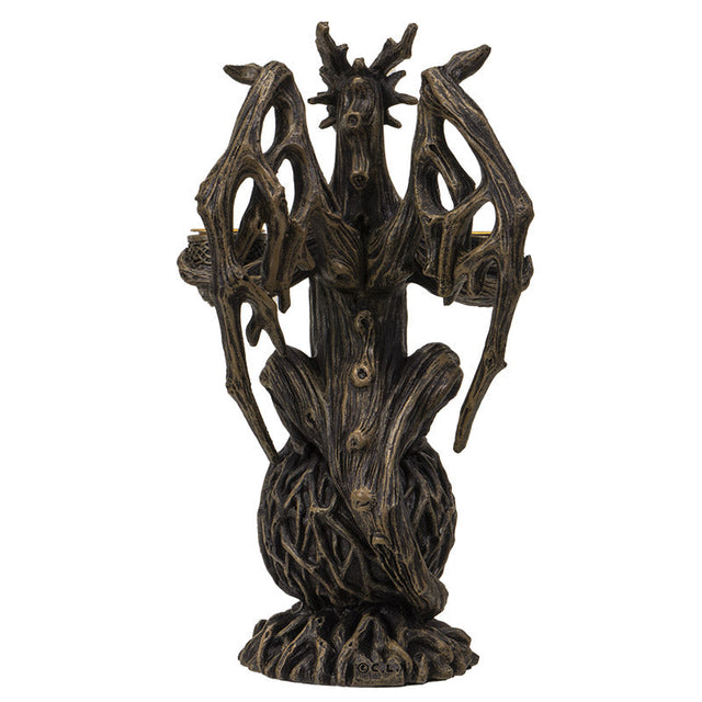 8.75" Forest Dragon Candle or Incense Holder - Magick Magick.com