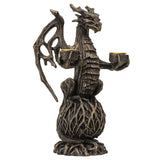 8.75" Forest Dragon Candle or Incense Holder - Magick Magick.com