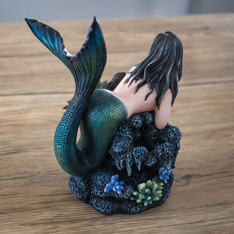 8.86" Green Mermaid Statue - Magick Magick.com