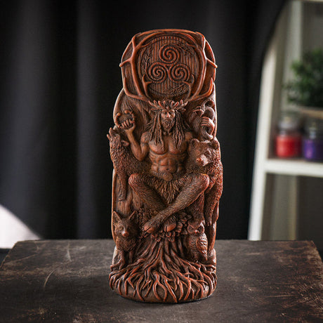 9" Cernunnos Statue - Magick Magick.com