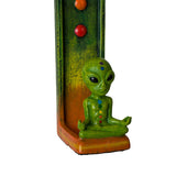 9" Meditating Alien Chakra Stick Incense Burner - Magick Magick.com