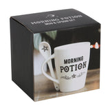 9 oz Ceramic Mug and Spoon Set - Morning Potion - Magick Magick.com