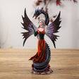 9.25" Dark Fairy with Dragon Statue - Magick Magick.com