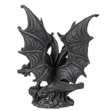 9.25" Dark Hydra Dragon Statue - Magick Magick.com