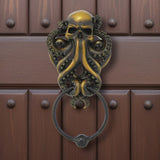 9.25" Octopus Skull Door Knocker - Magick Magick.com