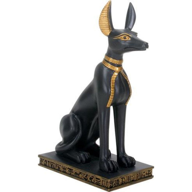 9.25" Sitting Anubis Statue - Magick Magick.com