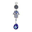 9.5" Evil Eye Talisman - Hamsa Hand Mandala with Evil Eye - Magick Magick.com