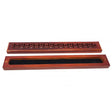 9.5" Rosewood Finish Wood Incense Box Burner - Magick Magick.com