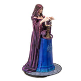 9.6" Anne Stokes Statue - Crystal Ball Witch - Magick Magick.com