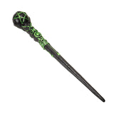 9.65" Green Pentacle Magic Wand - Magick Magick.com