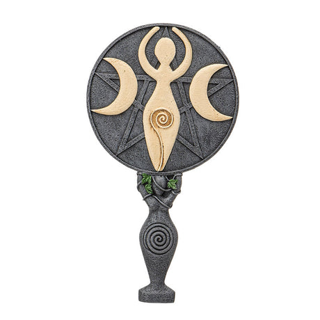 9.75" Spiral Goddess Hand Mirror - Magick Magick.com
