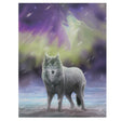 9.8" Anne Stokes Canvas Print - Aurora Wolf - Magick Magick.com